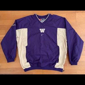 Nike Washington Huskies Pullover Jacket (purple)